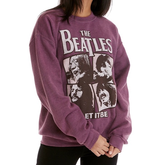 The Beatles Tops - Beatles Fleece Graphic Sweatshirt